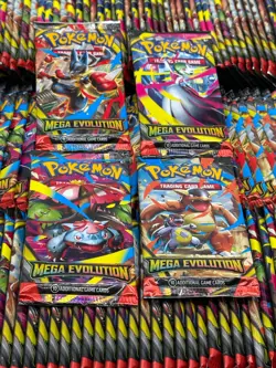 Lot of (216) Pokemon Mega Evolutions Base Set Booster Packs Sealed - Image 2