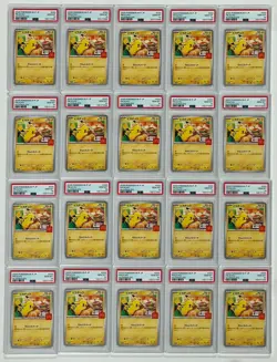 Lot of (20) 2025 Pokemon M-P Japanese McDonald's #020 Pikachu PSA 10 GEM MINT - Image 1