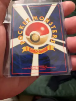 Pokemon TCG Charizard No. 006 Neo Premium File 2 Reverse Holo Swirl - Image 3