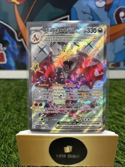 2023-25 Pokemon SV Black Star Promos SVP EN Charizard ex #074 - Image 1