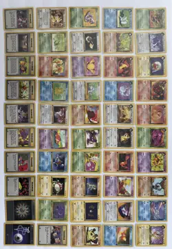 Team Rocket 1st edition 2000 Pokemon complete COMMON & UNCOMMON 32-82 NM/LP - Image 1