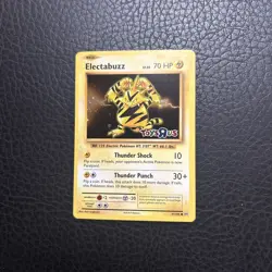 Pokemon TCG Electabuzz Promo Toys R Us 41/108 Holo SEE BACK CORNERS SEE PICS - Image 1