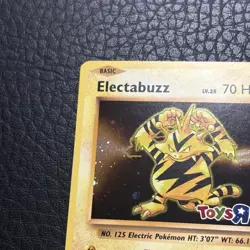 Pokemon TCG Electabuzz Promo Toys R Us 41/108 Holo SEE BACK CORNERS SEE PICS - Image 4