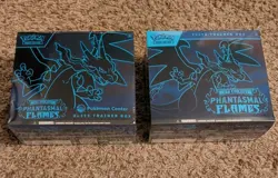 Pokemon Center Exclusive Phantasmal Flames Elite Trainer Box Combo Set Bundler - Image 2