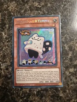 Yugioh Marshmao Yummy - DOOD-EN024 - 1st Ed. Secret Rare - NM - Image 1