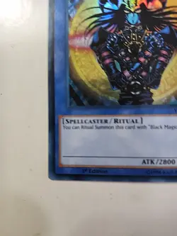 Yu-Gi-Oh! TCG Magician of Black Chaos 1st Edition Ultra Rare YGLD-ENC01 - Image 3