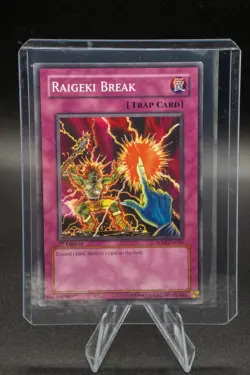 Raigeki Break 5DS2-EN036 Yu-Gi-Oh! 5D's 1st Edition YuGiOh TCG Light Play LP ++ - Image 5