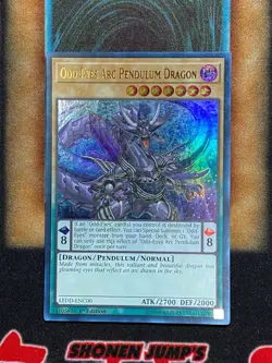 Yugioh Odd-Eyes Pendulum Dragon LEDD-ENC00 Ultra Rare 1st Ed LP - Image 1