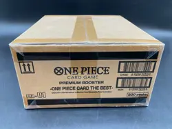 One Piece English PRB-01 The Best Premium Booster Box Case Sealed - Image 1