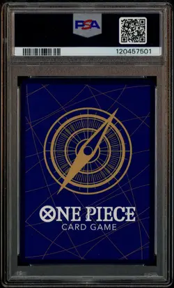 2023 One Piece EN Serialized Top Prize #120 Shanks 0206/1000 PSA 10 GEM MINT - Image 3