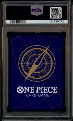 2023 One Piece Japanese OP05 1st Anniversary Signature Monkey D. Luffy PSA 10 - Image 3
