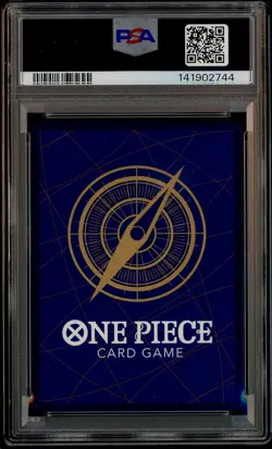 2025 One Piece OP13 EN Wanted Alt Art Pre-Erotica Misprint Portgas D Ace PSA 10 - Image 3