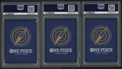 5x PSA 10 One Piece Chinese 1st Anniversary Luffy Zoro Chopper Sanji Robin Set - Image 4