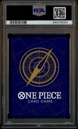2022 One Piece OP01 EN Pre-Errata Alpha Alternate Art #016 Nami PSA 10 GEM MINT - Image 3