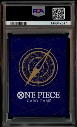 PSA 10 2025 One Piece OP13 EN Wanted Alt Art #118 Monkey D. Luffy GEM MINT - Image 3