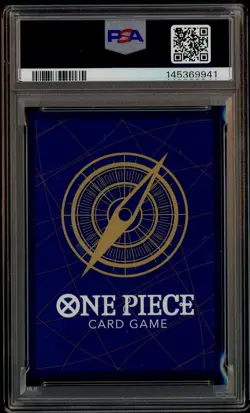 2025 One Piece OP13 EN Treasure Rare #058 Monkey D. Luffy PSA 10 GEM MINT - Image 3