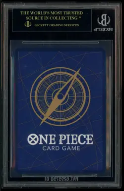2022-24 One Piece Promos P007 Monkey D. Luffy Silver Chmpsp BGS 10 BLACK LABEL - Image 3