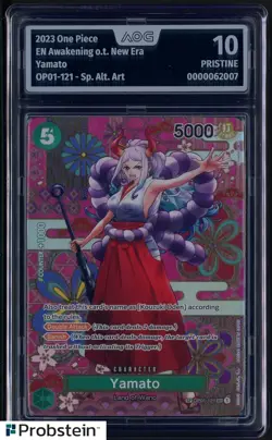 2023 One Piece EN Awakening of the New Era SP Alternate Art Yamato AOG 10 - Image 1