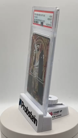 2025 One Piece OP13 ENGLISH 3rd Anniversary Gold #004 Shanks PSA 10 GEM MINT - Image 2