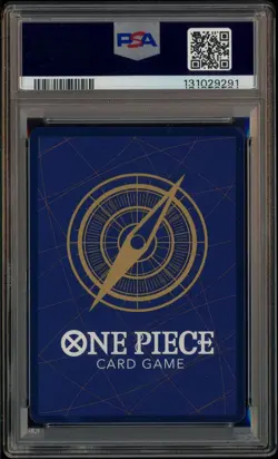 2024 One Piece OP08 En Treasure Rare #109 Monkey D. Luffy PSA 10 GEM MINT - Image 3