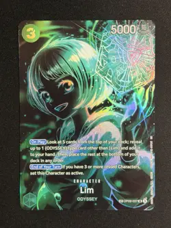 Bandai One Piece CCG Lim OP09-037 SR SP Character Holo Card 5000 Power Cost 3 - Image 1