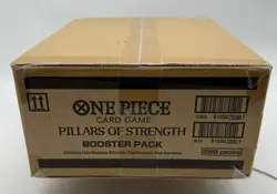 One Piece English OP-03 Pillars of Strength Booster Pack Box Case Sealed - Image 1