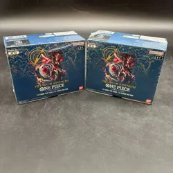 Lot of (2) One Piece EN OP-03 Pillars of Strength Booster Boxes Sealed - Image 1