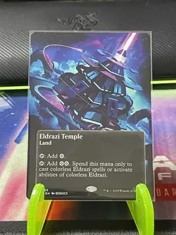 Eldrazi Temple (0059) (Borderless) Edge of Eternities: Stellar Sights Regular - Image 1