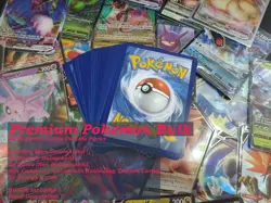 50 Premium Pokemon Cards Bulk **Custom Booster**Ultra Rares Guaranteed** - Image 1