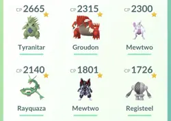 Pokemon Go PTC Acc, Guaranteed Lucky Armor Mewtwo - Image 2