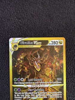 Pokemon Cards Giratina VSTAR GG69/GG70 Crown Zenith Galarian Gallery NM - Image 2