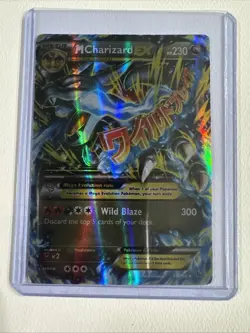Pokemon M Charizard EX Flashfire 69/106 Mega Full Art Ultra Rare Holo Card - Image 1
