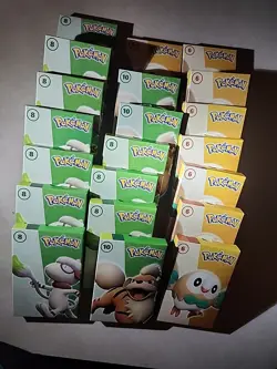 (lot of 21) 2022 Mcdonalds Happy Meal Pokemon Box Sealed - Image 1