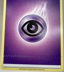 Pokemon Psychic Energy Error Crimped - Image 2