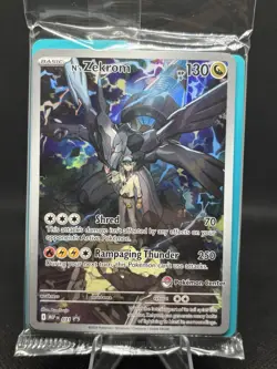 Pokemon N's Zekrom #31 Promo Ascended Hero's ETB Pokemon Center Fresh 🔥 - Image 1