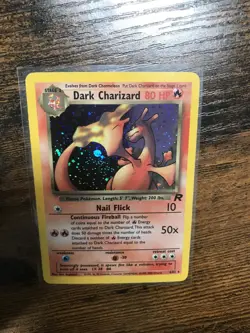 Dark Charizard 4/82 Team Rocket Holo Unlimited Pokemon TCG - Image 1