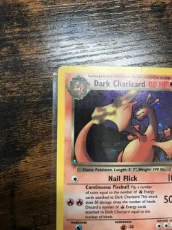 Dark Charizard 4/82 Team Rocket Holo Unlimited Pokemon TCG - Image 4