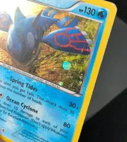 2015 Pokemon TCG - Kyogre - #XY51 - Black Star Promo - Holo - LP/MP Condition - Image 2
