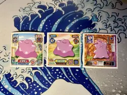 Ditto Pokemon 2000 2005 2007 Amada Seal Sticker Japanese Nintendo - Image 1