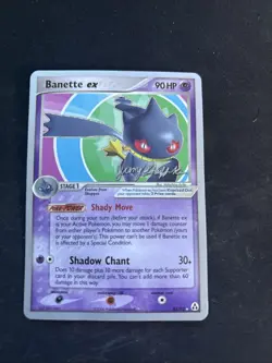 Pokemon Banette EX World Championship 85/92 MINT Condtion - Image 1