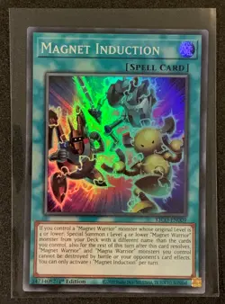 Magnet Induction | KICO-EN009 | Super Rare | 1st Edition | King's Court | YuGiOh - Image 1