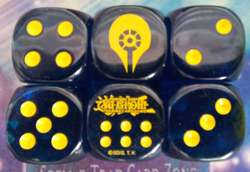 1x Hidden Arsenal Chapter:1 Wurfel/Dice Verbundeter der Gerechtigkeit Yu-Gi-Oh! - Image 1