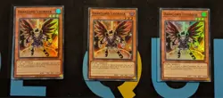 MZMU-EN076 Darklord Ukoback x3 Super Rare 1st Edition YuGiOh Playset - Image 1