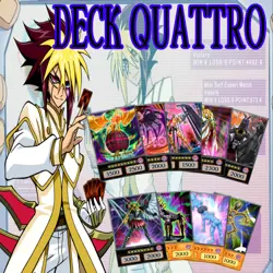 Yu-Gi-Oh! ZEXAL - Deck De Quattro IV - Cards Anime style (45 Cards) - Image 1