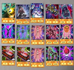 Yu-Gi-Oh! ZEXAL - Deck De Quattro IV - Cards Anime style (45 Cards) - Image 4