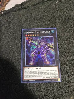 D/D/D Wave High King Caesar - COTD-EN042 - 1st Edition - Super Rare - Image 1