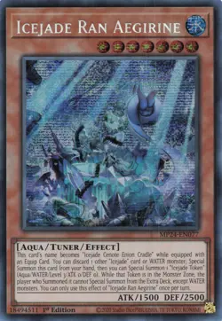 Yugioh MP24-EN077 - Icejade Ran Aegirine - Secret Rare - Image 1