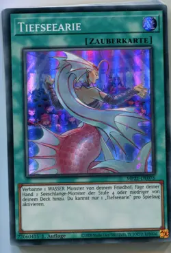 Yu-GI-OH Tiefseearie Super Rare MP21-DE076 - Image 1