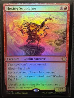 MTG Lorwyn Eclipsed Hexing Squelcher Foil (Rare) - Image 1