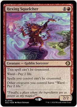 MTG Lorwyn Eclipsed Hexing Squelcher Foil (Rare) - Image 2